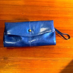 Kate Landry Electric Blue Clutch Bag